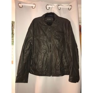 Real leather jacket